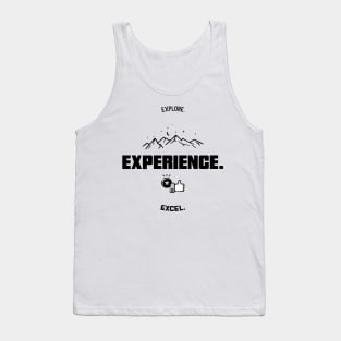 Experience. Explore. Excel. - Experiential Learning Tank Top